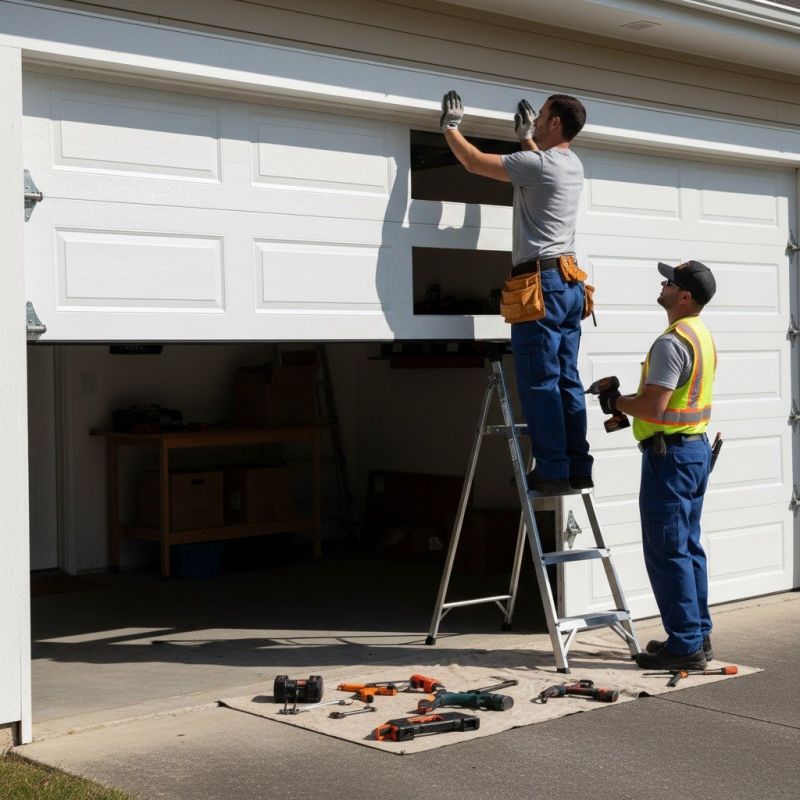 Garage Door Frame Repair