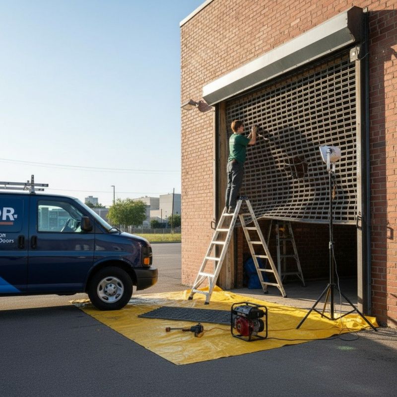 Garage Door Frame Repair