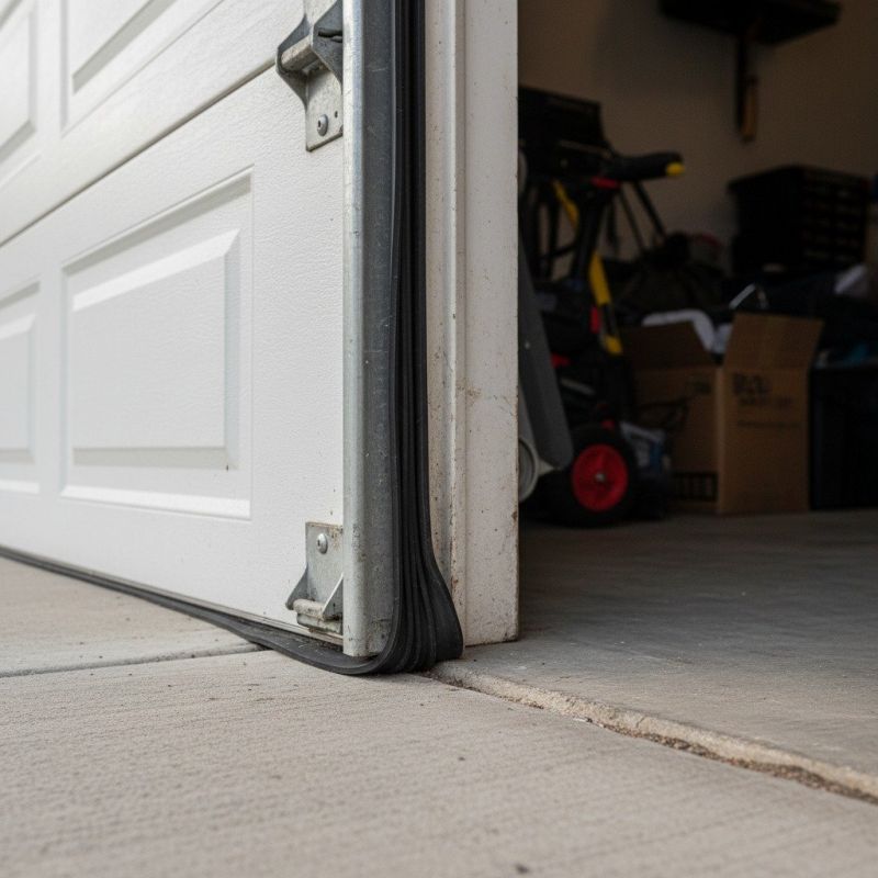 Garage Door Seal Installation