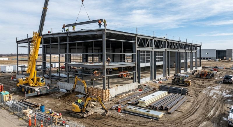 Industrial Garage Construction in Charleston, SC