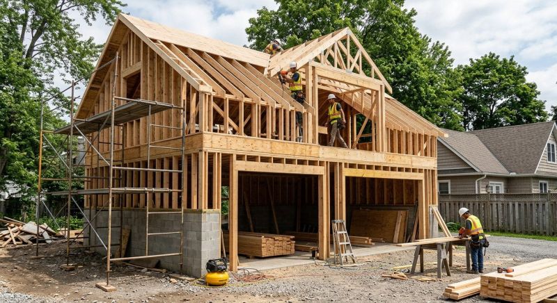 Storage Garage Construction in Katy, TX